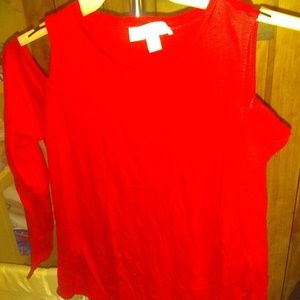 Red Michael Kors Shirt